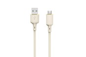 USB kabel - Dudao L7SM USB-A - micro USB cable 5A 1m - beige - 6976625331031