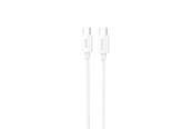 USB kabel - Dudao L4C USB-C / USB-C 30W Cable 1.2m - White - 6976625331765