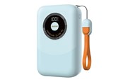 Powerbank - Dudao Powerbank K21 Mini 10000mAh 22.5W USB-A / USB-C - blue Powerbank - Blå - 10000 mAh - 6976625333424