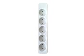 Afbrydermateriel - E-line Socket with 5 outlets - 8531113