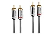 Audio kabel - Lindy Cromo Line audio cable - 3 m - 35347