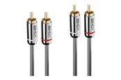 Audio kabel - Lindy Cromo Line audio cable - 10 m - 35349