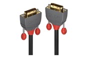 Skærmkabel - Lindy Antra Line - DVI cable - DVI-D to DVI-D - 2 m - 36222