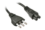 Strømkabel (ekstern) - Lindy - power cable - IEC 60320 C5 to CEI 23-16/VII - 2 m - 30408