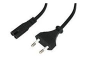 Strømkabel (ekstern) - Lindy - power cable - power IEC 60320 C7 to Europlug - 5 m - 30423