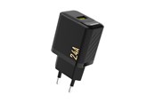 Mobil - Adaptere & Opladere - Dudao A23 2.4A USB-A Charger - Black - 6976625333998
