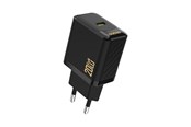 Mobil - Adaptere & Opladere - Dudao A26 PD20W GaN USB-C Charger - Black - 6976625334063