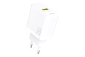 Mobil - Adaptere & Opladere - Dudao A27S 25W GaN USB-A Charger - White - 6976625334360