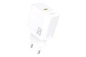 Mobil - Adaptere & Opladere - Dudao A27 25W GaN USB-C Wall Charger - White - 6976625334124