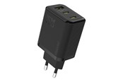 Mobil - Adaptere & Opladere - Dudao  A29 65W GaN Wall Charger 2 x USB-C + 1 x USB-A - Black - 6976625334339
