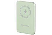 Powerbank - Verbatim Charge 'n' Go wireless power bank - magnetic mount - Li-pol - 24 pin USB-C - 20 Watt Powerbank - 10000 mAh - 32246