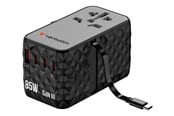 Mobil - Adaptere & Opladere - Verbatim Charge 'n' Travel power adapter - GaN III universal - 24 pin USB-C USB - 85 Watt - 32127