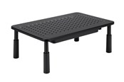 Skærmholder - Gembird Adjustable monitor stand with drawer (rectangle) - MS-TABLE-D-01