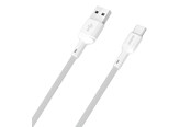 USB kabel - Dudao L9T 5A USB-A - USB-C Cable 1m - White - 6976625335534