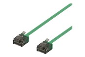 Netværkskabel - Deltaco patch cable - 1 m - green - Grøn - 1meter - UUTP-2022