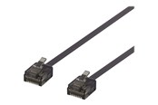 Netværkskabel - Deltaco patch cable - 5 m - black - Sort - 5m - UUTP-2067