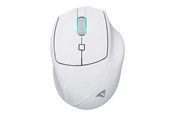 Mus - Sharkoon OfficePal M25W - mouse - 2.4 GHz USB - white - Mus - Optisk - 6 knapper - Hvid - 4044951039654