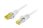 Netværkskabel - Lanberg patch cable - 50 cm - grey RAL 7035 - Grå - 0.5m - PCF6A-10CU-0050-S