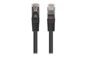 Netværkskabel - Lanberg patch cable - 1.5 m - black RAL9004 - Sort - 1m - PCF6-20CC-0150-BK