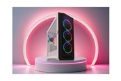 Kabinet - LC Power Gaming 805BW - Kabinet - Tower - Hvid - LC-805BW-ON