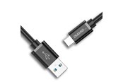 USB kabel - Dudao cable USB cable - USB Type C Super Fast Charge 1 m black (L5G-Black) - 6973687242275