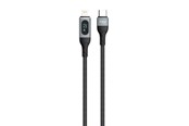 USB kabel - Dudao USB Type C - Lightning cable fast charging PD 20W 1m black (L7MaxL) - 6973687243692