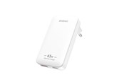 Mobil - Adaptere & Opladere - Dudao A65Q 65W GaN Travel Wall Charger USB-A / USB-C PD Ultra-Thin EU / US - White - 6976625333851