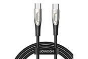 USB kabel - Joyroom Kabel Star-Light USB C til USB-C SA27-CC5 / 100W / 1,2m (sort) - 6941237111609