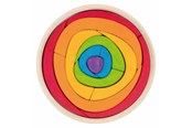 Puslespil - Goki Wooden Puzzle Oculus 11 pcs. Wood - 58329