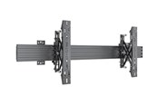 Vægbeslag, AV-Beslag & AV-Møbler - Multibrackets MBW1U 1000 mounting kit - adjustable single side - for flat panel - black - Max 40 kg - recommended for 98" - 7340234810703
