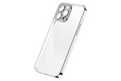 Mobil - Covers & Cases - Joyroom Chery Mirror Case Cover for iPhone 13 Pro Metallic Frame Silver (JR-BP908 silver) - 6941237165428