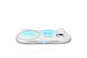 Mobil - Adaptere & Opladere - SBS 10W trådløs opladerplade x3 - Hvid - TEWIRE20WMULTI
