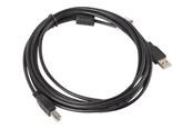 USB kabel - Lanberg - USB cable - USB to USB Type B - 3 m - CA-USBA-11CC-0030-BK
