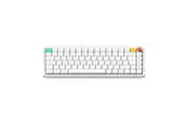 Tastatur - NuPhy Air75 V3 Nova White - Blush nano (Silent) - Gaming Tastatur - Uden Numpad - Nordisk - Hvid - 0202144