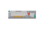 Tastatur - NuPhy Halo96 V2 Ionic White - Raspberry - Gaming Tastatur - Nordisk - Hvid - 0205055