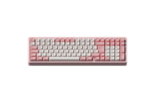 Tastatur - NuPhy Halo96 V2 Sakura Fizz - Lemon - Gaming Tastatur - Nordisk - Pink - 0205085