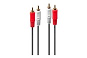 Audio kabel - Lindy Premium video / audio cable - 1 m - 35660