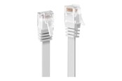 Netværkskabel - Lindy patch cable - 3 m - white - Hvid - 3m - 47503