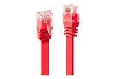 Netværkskabel - Lindy patch cable - 1 m - red - Rød - 1m - 47511