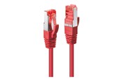 Netværkskabel - Lindy patch cable - 50 cm - red - Rød - 0.5m - 47731