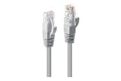 Netværkskabel - Lindy patch cable - 30 cm - grey - Grå - 0.3m - 48000
