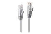 Netværkskabel - Lindy patch cable - 10 m - grey - Grå - 10m - 48007