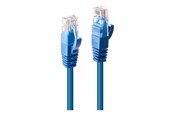 Netværkskabel - Lindy patch cable - 50 cm - blue - Blå - 0.5m - 48016
