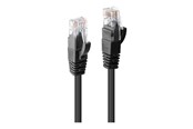 Netværkskabel - Lindy patch cable - 3 m - black - Sort - 3m - 48079