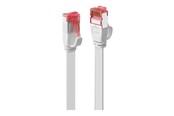 Netværkskabel - Lindy patch cable - 2 m - white - Hvid - 2m - 47562