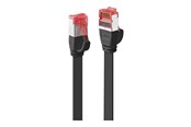 Netværkskabel - Lindy patch cable - 10 m - black - Sort - 10m - 47575