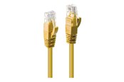 Netværkskabel - Lindy patch cable - 30 cm - yellow - Gul - 0.3m - 48060