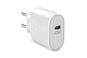 Mobil - Adaptere & Opladere - SBS 20W oplader - Hvid - TETR1CPD20