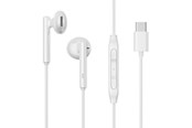 Hovedtelefoner/headset - Joyroom JR-EC05 USB-C in-ear headphones - white - JR-EC05 White