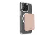 Powerbank - Puro PURO Power Bank Wireless "Mini Power Mag" 4200 mAh til iPhone Powerbank - Beige - 4200 mAh - PUFCBB40P2MAGBEG